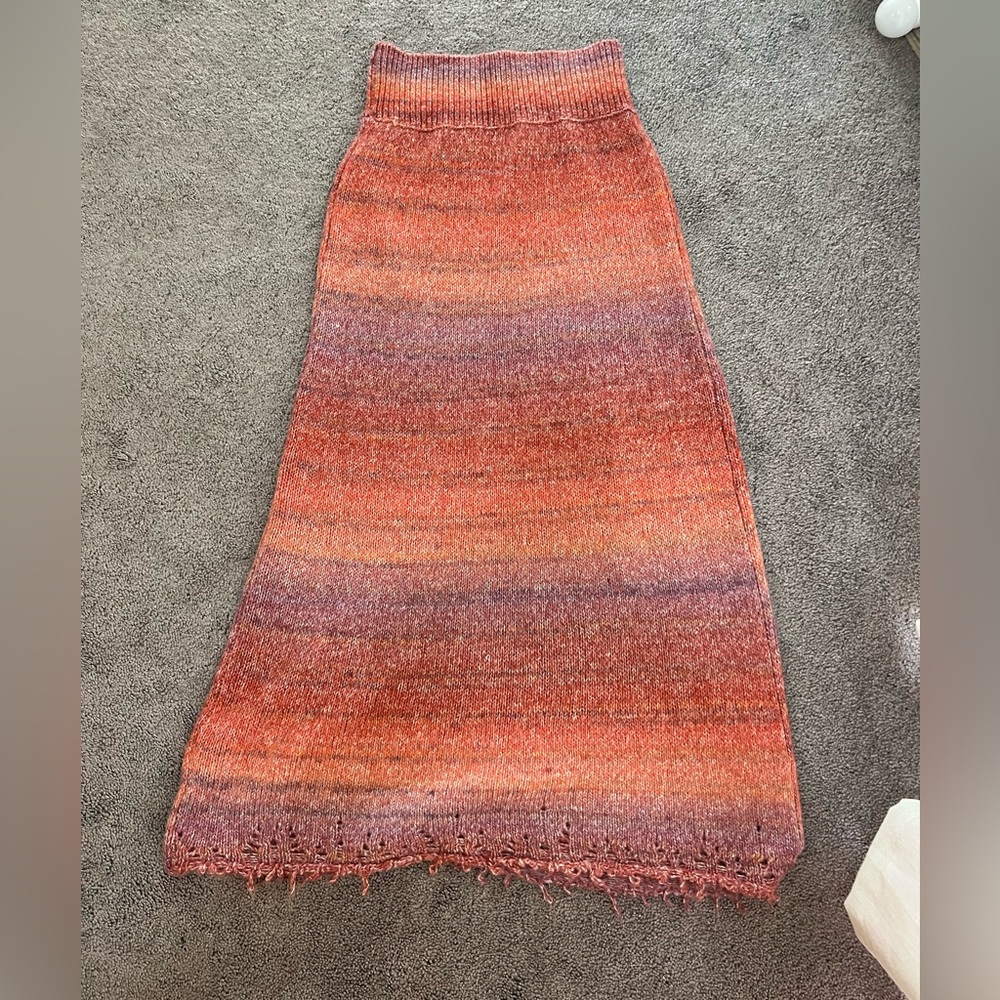 Knitted maxi skirt by Free People